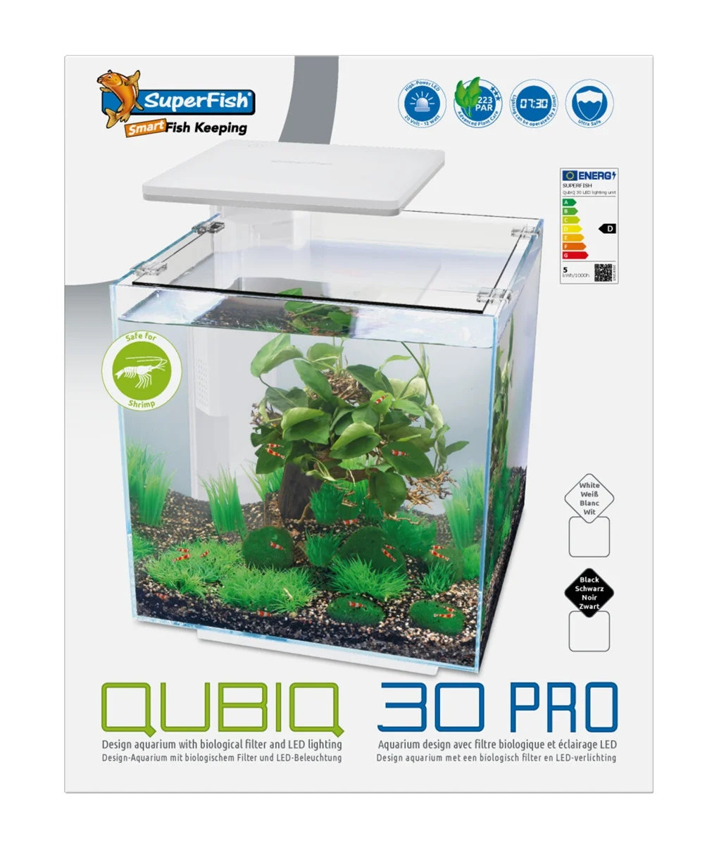 Qubiq 30 Aquarium Pro weiß Superfish