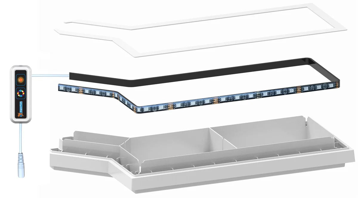 Quadro 40 Mehrfarbig-LED - SuperFish