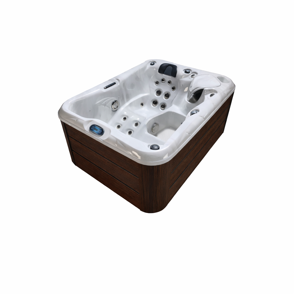 Infinity Spa 007 – Luxe en Compacte 2-Persoons Jacuzzi – Brown