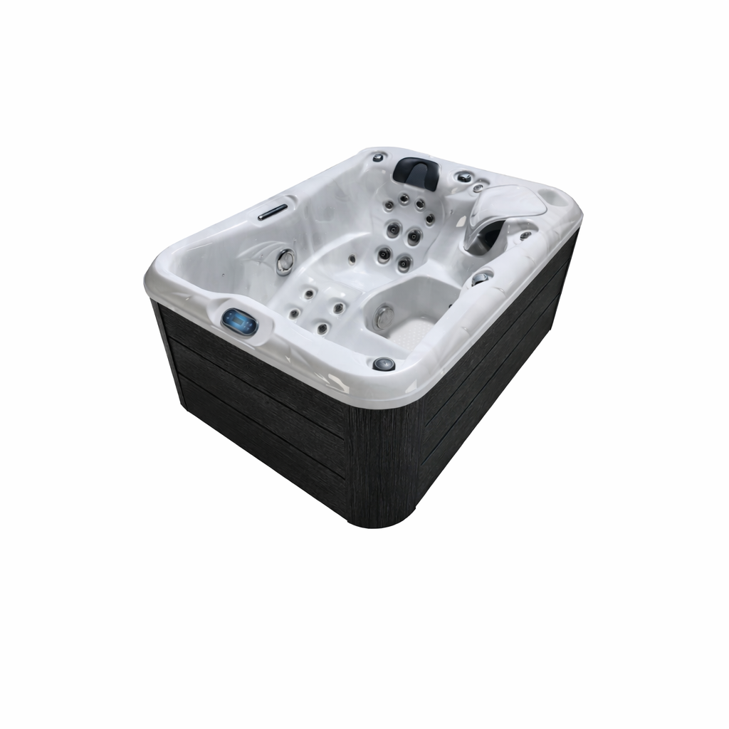 Infinity Spa 007 – Luxe en Compacte 2-Persoons Jacuzzi – Dark Grey