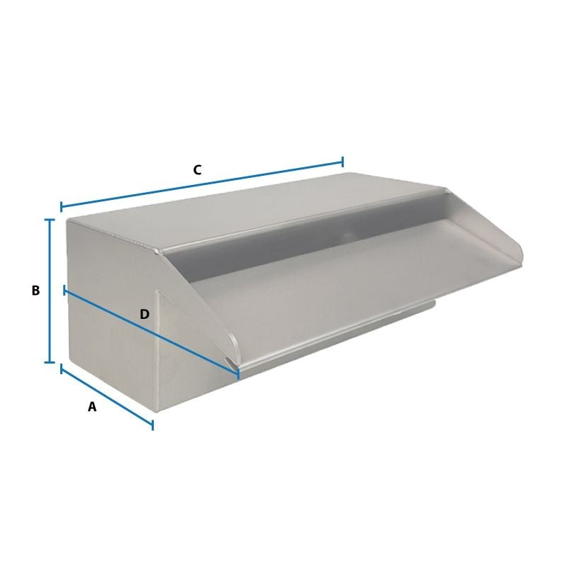 Cascade en inox 40 cm – AquaKing