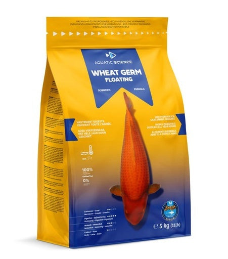 Wheat Germ Floating Medium 5Kg - Aquatic Science