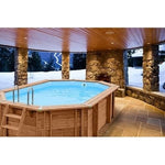 Interline Bali ovale 6,40x4,00m - 1,38m - Pack Deluxe