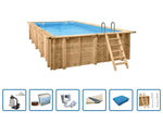 Interline Bali rettangolare 7,90x4,00m - 1,38m - Con pacchetto incluso