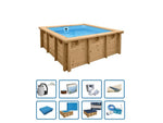 Interline Bali 2,10x2,10m - 78cm - Premium Pakket