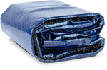 Coperta solare ovale - 488/485 x 305/360 cm (misura telo 468 x 278) - Nero/Blu - W'eau