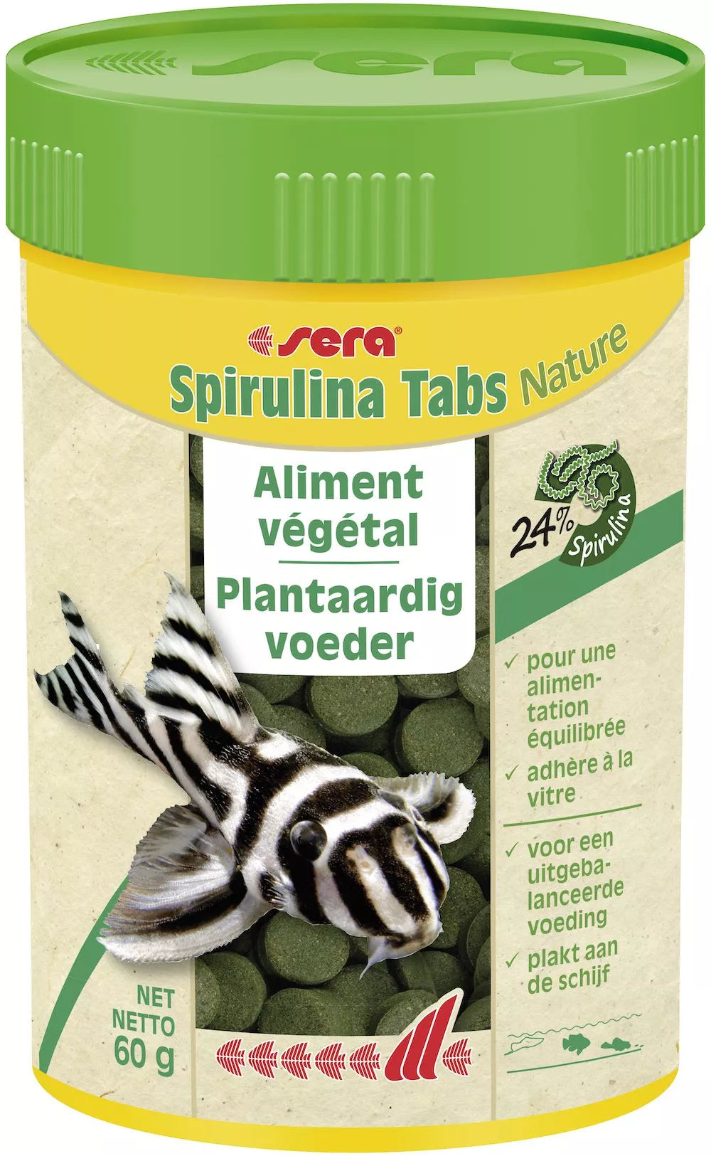 Spirulina Tabs Nature 100ml - Sera
