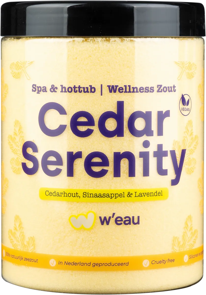 Sales de baño Cedar Serenity 1250g - W'eau