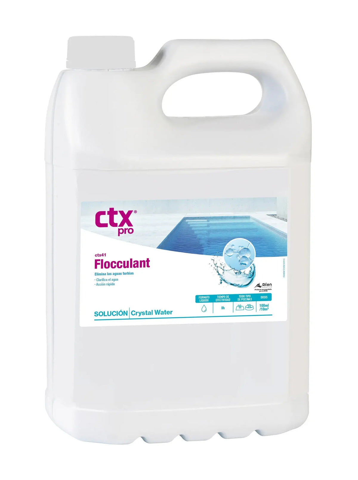 Agua cristalina 5 L - CTX