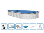 Interline Diana ovaal 8,50x4,90m - 132cm - Deluxe pakket