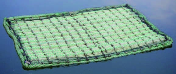 Isla flotante para plantas rectangular 121x43 cm - AquaForte