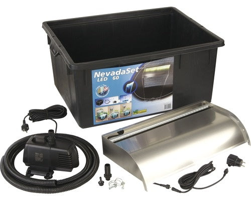 Ensemble cascade Nevada 60 LED - Ubbink