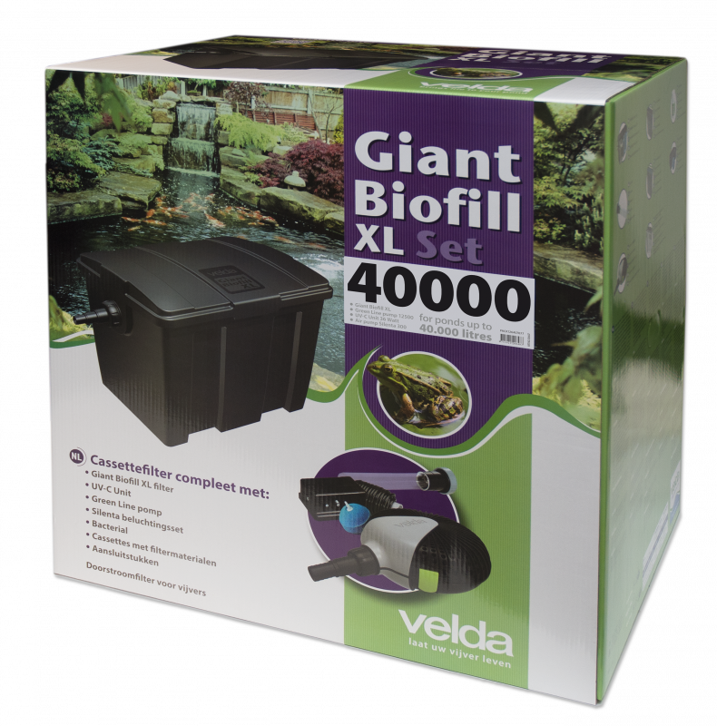 Giant Biofill XL set 40.000 Velda