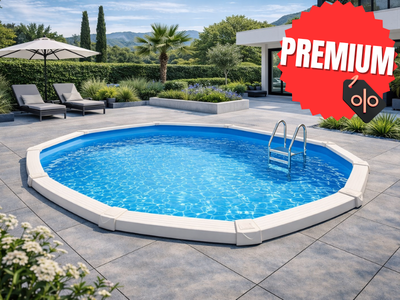 Interline Diana rond 3,60m - 132cm - Premium pakket