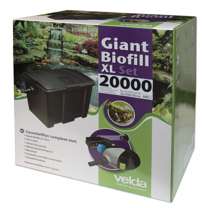 Giant Biofill XL Set 20.000 Velda