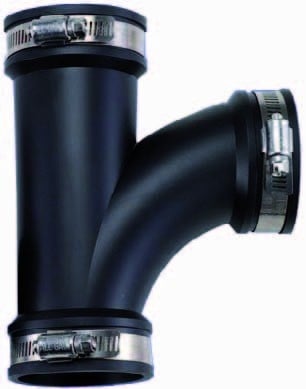 Tee flessibile 4" / 110mm - AquaForte