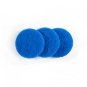 3x Filterschaum geeignet für Fluval FX 4/5/6 - blau - Maja Koi