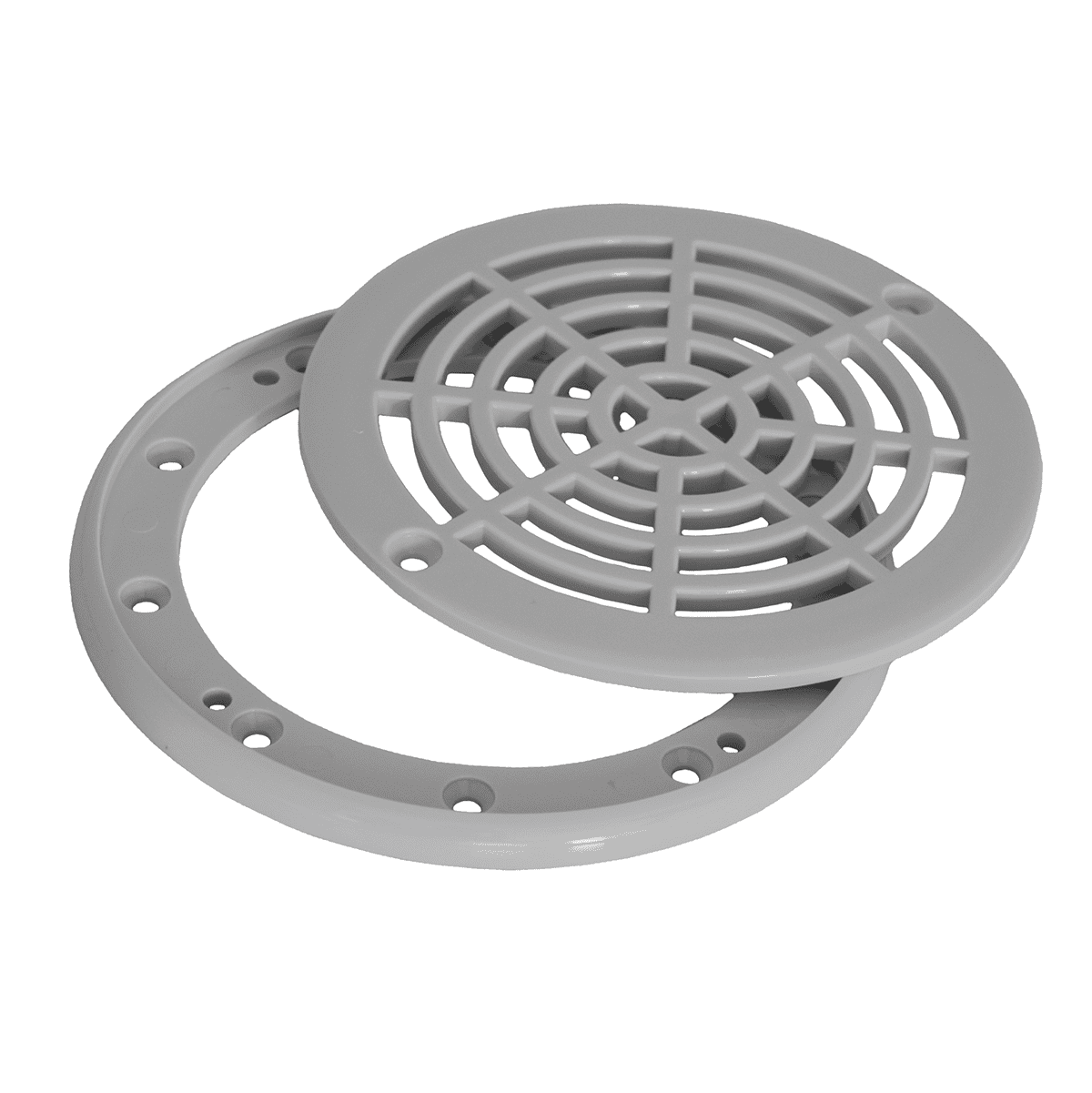 Grille grise pour siphon de sol Elegance – Weltico