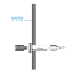 Ecoproof tubular mini projector Swimming pool light| 6500K cool white - Seamaid