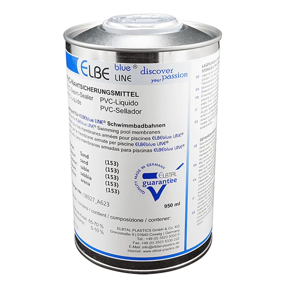 Elbe vloeibaar folie | grijs | 950 ml | CLASSIC/SUPRA/PEARL