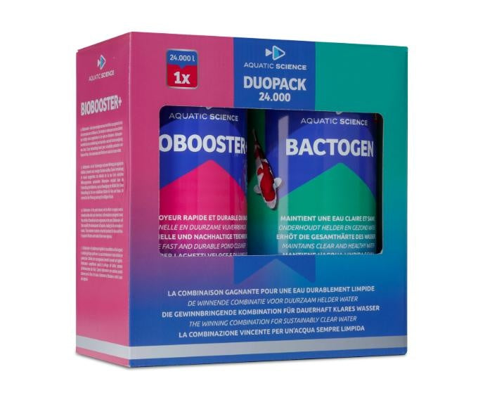 Duo Pack 24000 (biobooster + & bactogen) - Aquatic Science
