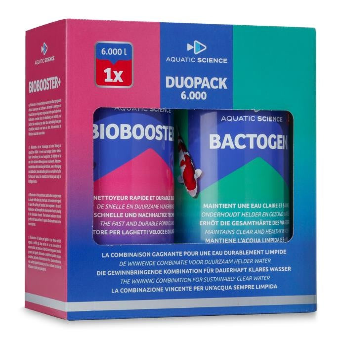 Duo Pack 6000 (biobooster + & bactogen) - Aquatic Science