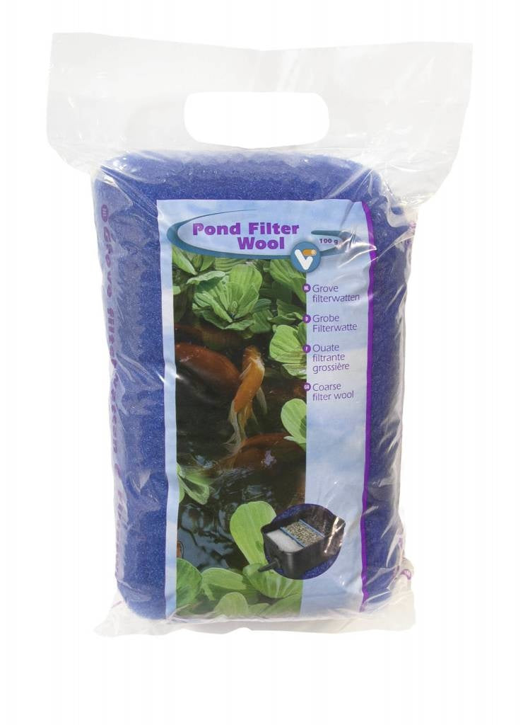 Universelle Filterwatte – Teichfilterwolle blau 100 g – Velda