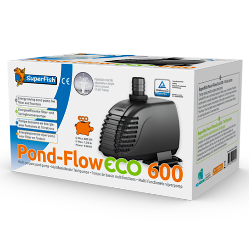 Pond Flow Eco 600 - Bomba para estanque - SuperFish