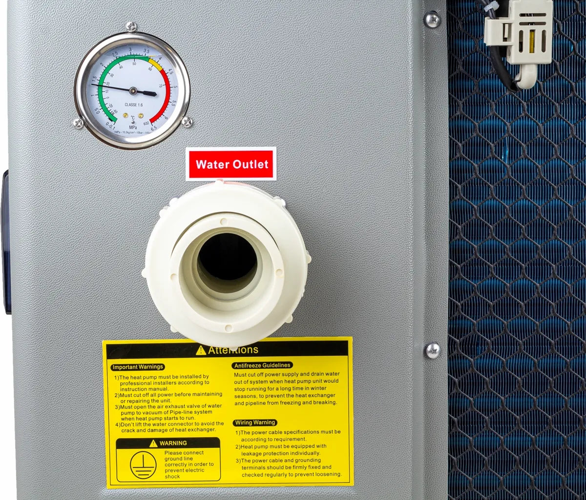 Pompe à chaleur pour piscine Full Inverter 5,5 kW - W'eau