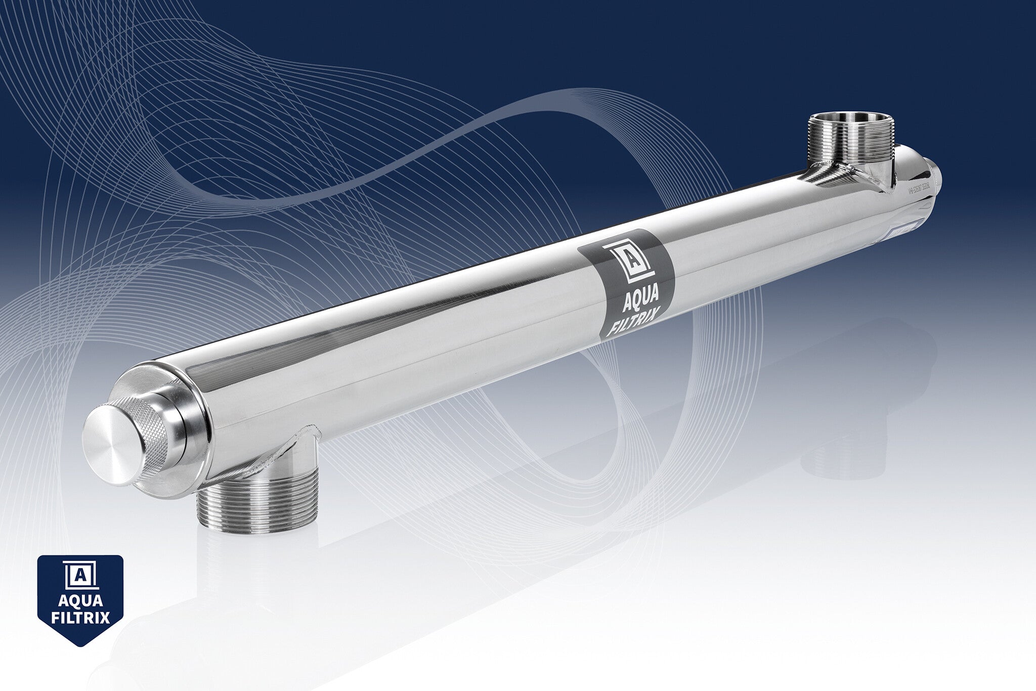 Unité UV-C VHI-SDE pour la désinfection de l'eau 087 316RVS - Aquafiltrix