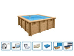 Interline Java 2,10x2,10m - 78cm - Deluxe Pakket