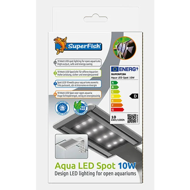 Aqua Led Spot 10W illuminazione per acquari - Superfish