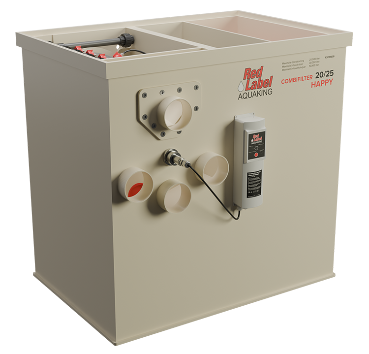 Happy Combi Filtro Red Label Escl. Materiale filtrante - AquaKing