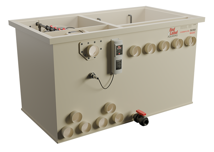 Basic Combi 50/60 Filtre Red Label Excl. Matériau filtrant - Aquaking