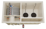 Basic Combi 50/60 Filter Red Label Incl. Filtermateriaal - Aquaking