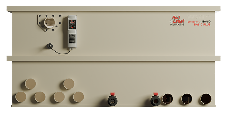 Basic Combi 50/60 Plus Filter Red Label Incl. material filtrante - Aquaking