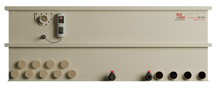 Basic Combi 80/100 XXl Filtro Red Label Escl. Materiale filtrante - Aquaking