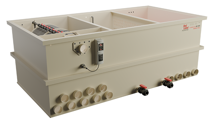 Basic Combi 80/100 XXl Filter Red Label inkl. Filtermaterial - Aquaking