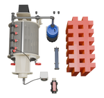 Combi Joy Filter Red Label Excl. Filtermateriaal - Aquaking