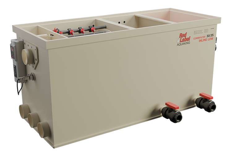 Inline Combi 30/35 Low Filter Red Label Exkl. Filtermaterial - Aquaking