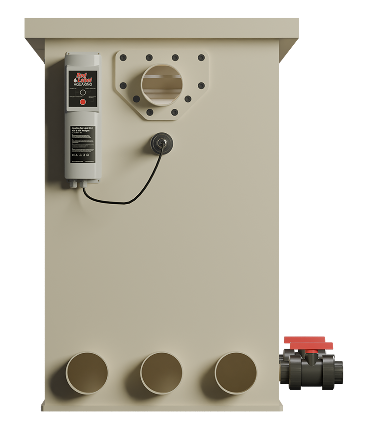 Inline Combi 30/35 Filter Red Label Excl. Filtermateriaal - Aquaking