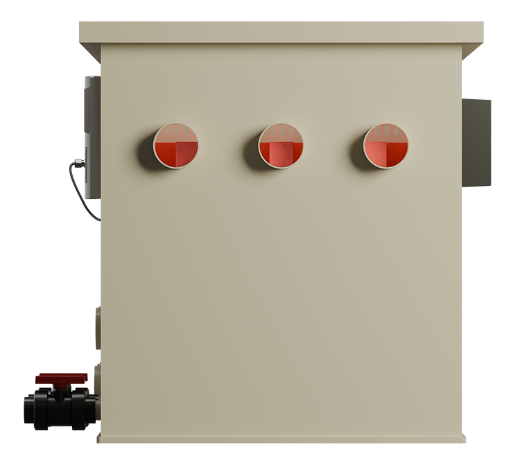Combi Smile Filter Red Label Excl. Matériau filtrant - Aquaking