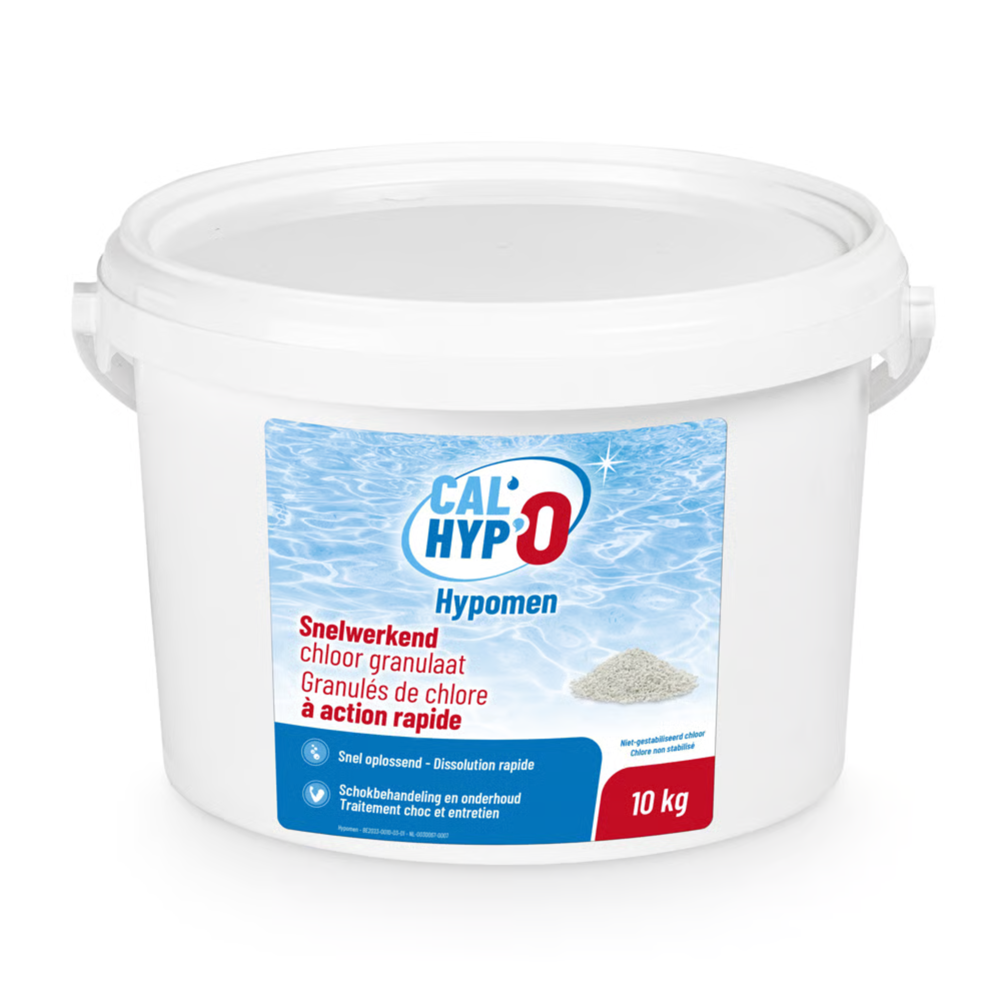Snelwerkend Chloor Granulaat (10 kg) - Cal'Hyp'O