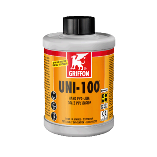 UNI-100 Hart-PVC-Kleber 500ml - Griffon