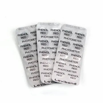 Phenol Red tabletten voor fototester - 100 stuks (o.a. Poollab en Scuba 2) - W'eau