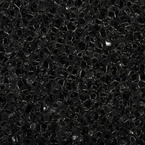 Adatto per spugna filtrante 75x50x2 a grana grossa nera - PPI 10