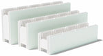 Polystyrene pool block High density - 125 x 25 x 30 cm - W'eau