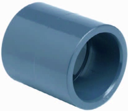 Manguito de PVC 50 mm PN16