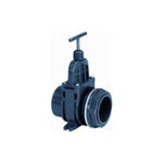 Schuifafsluiter 63mm met doorvoer VDL