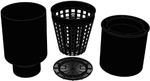 Floating Skimmer Ø200 With Basket - Aquaforte